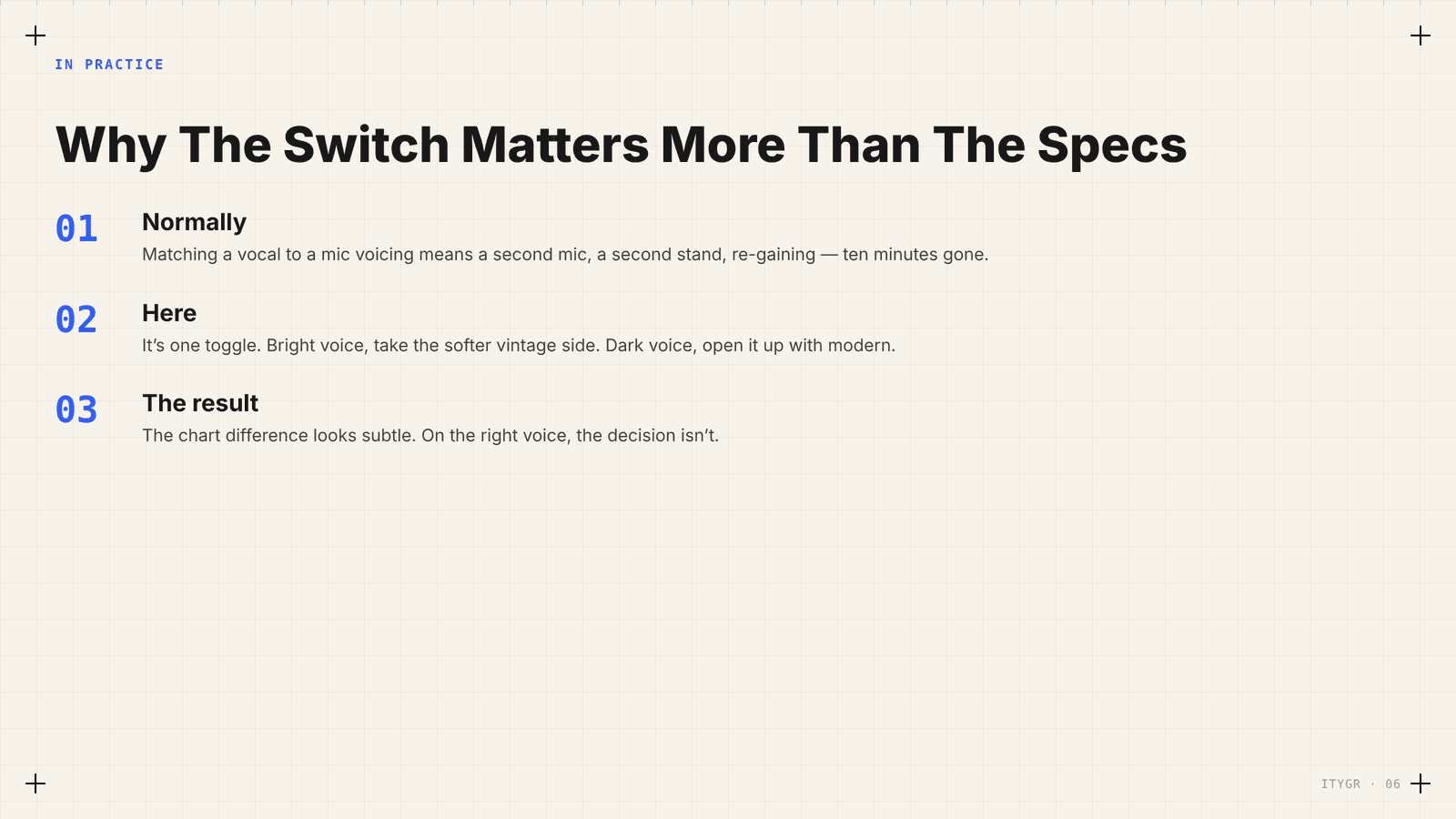 Why the switch matters more than the specs