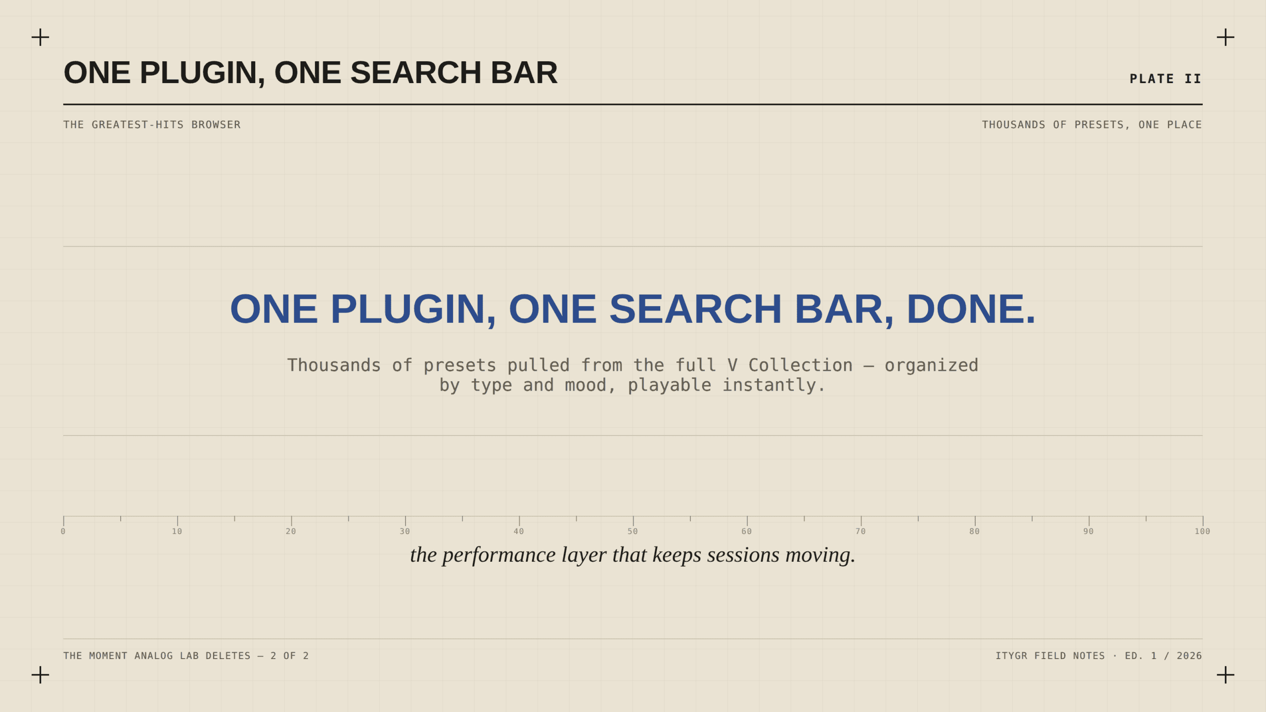 One plugin, one search bar